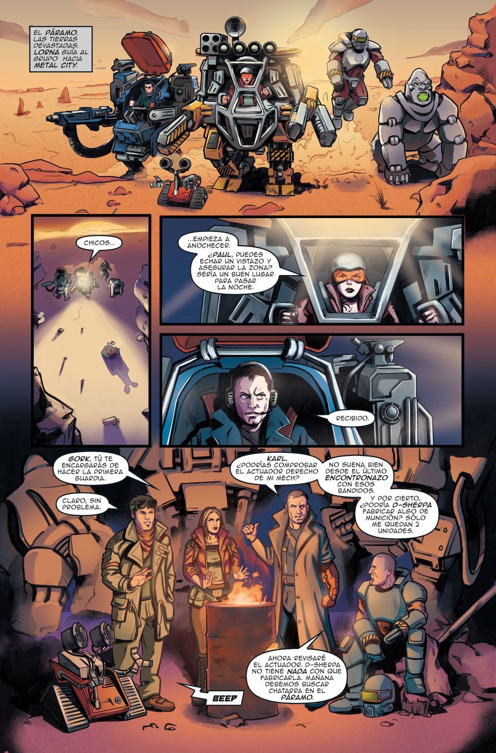 "The Last Mechs" en Kickstarter Q1Q2 2023 Juegorama