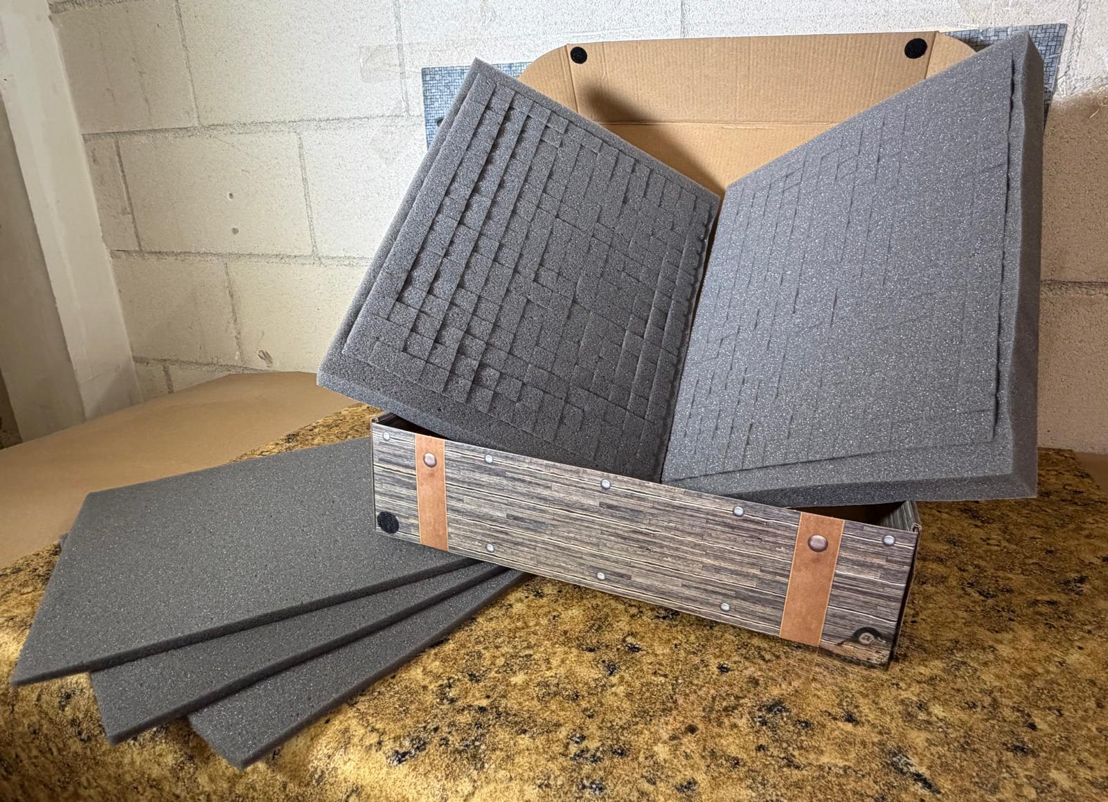 Foam Box / Caja de Espuma para miniaturas (2x40mm) - Imagen 4